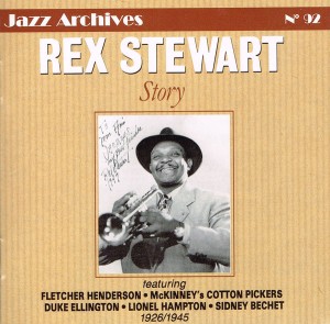 REX STEWART - Story 1926/1945 [Jazz Archives No.92] cover 